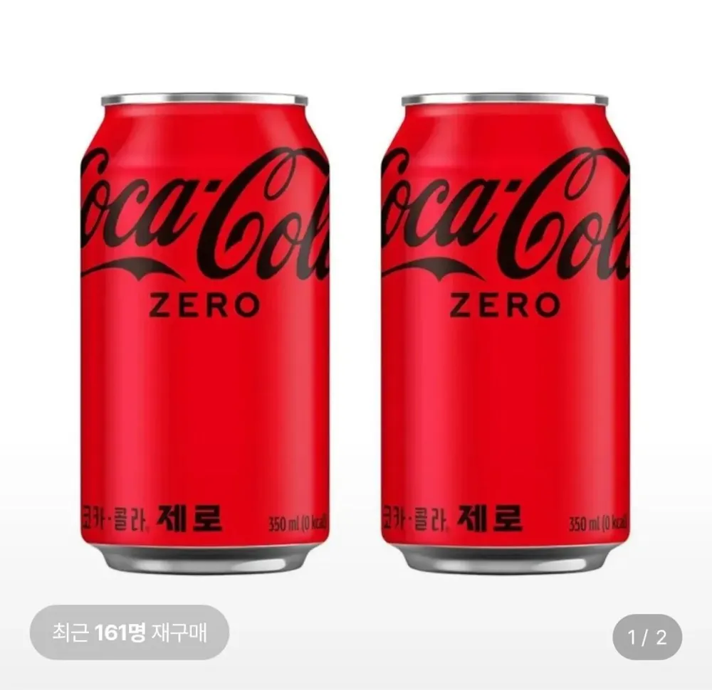 코카콜라 제로 350ml캔 24개입