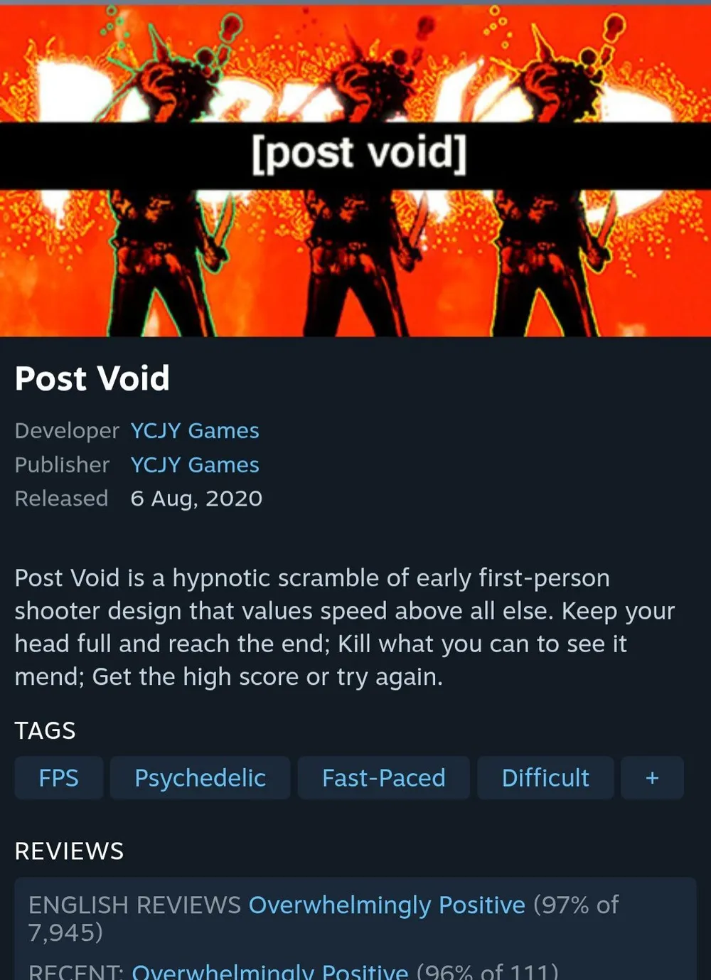 Post Void