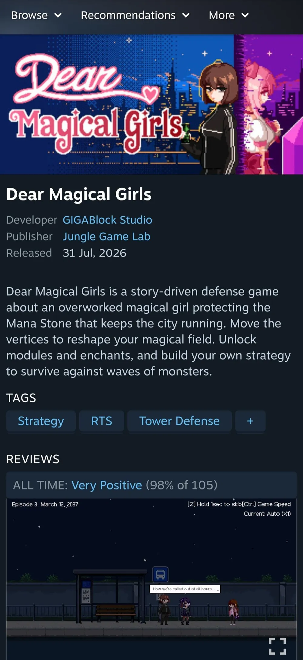 Dear Magical Girls