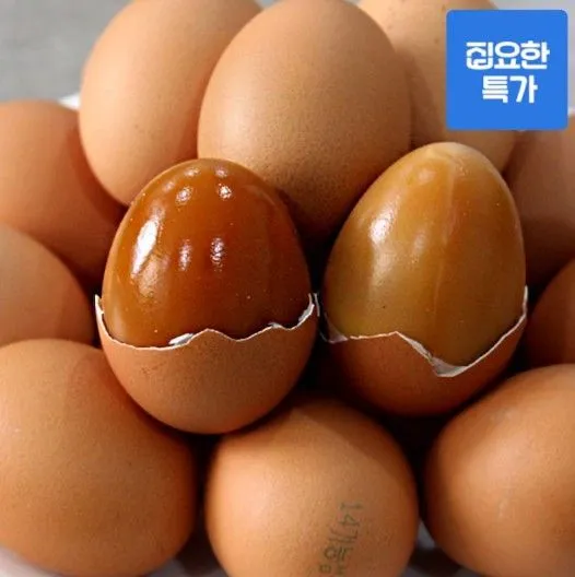 맥반석 구운란 대란 60구(30구x총 2판)+소금포함