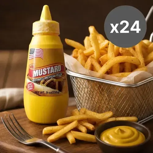 겨자씨 함유 퍼시픽 옐로우 머스타드 255g x 24개