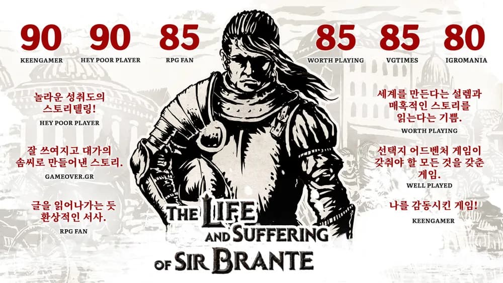 The Life and Suffering of Sir Brante 23일 까지 무료 0원
