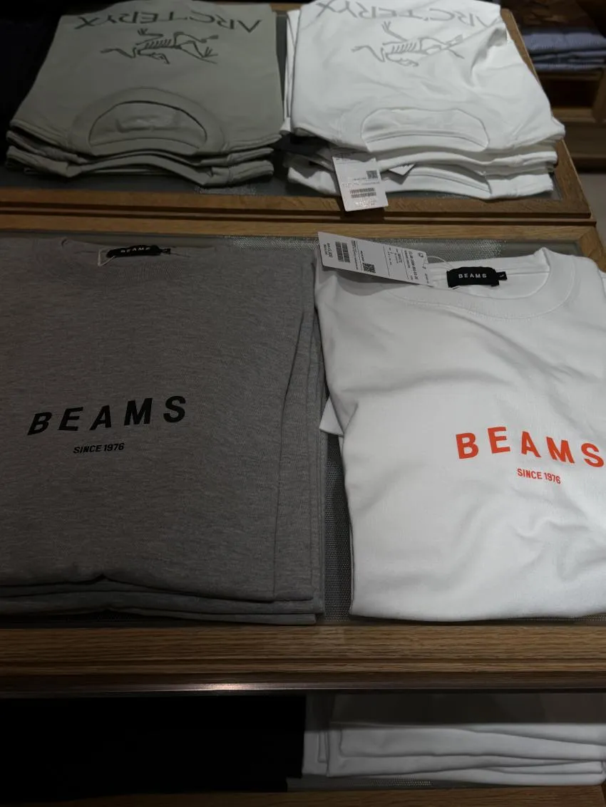 BEAMS 로고 티셔츠 ₩55,080