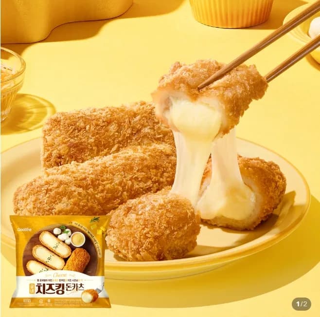굽네 치즈킹 돈카츠 317g 1+1팩