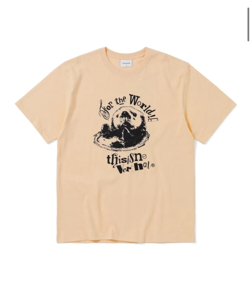 디스이즈네버댓 Otter 반팔티셔츠 2종