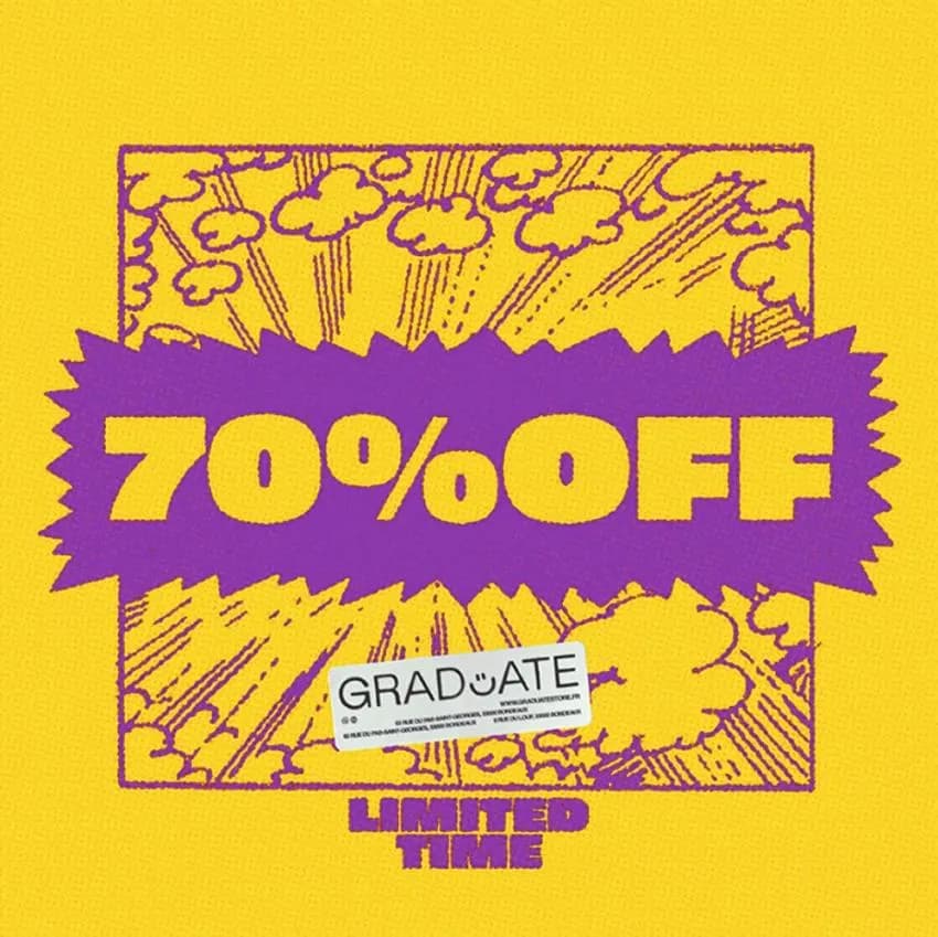 그래듀에이트 70% 파이널 세일 시작
