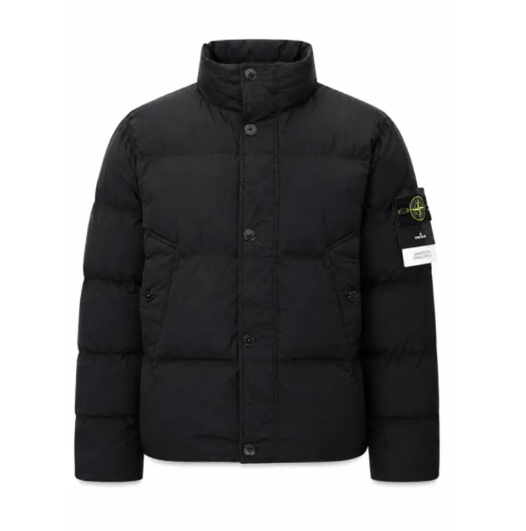 스톤아일랜드 26FW 크링클랩스 다운 블랙