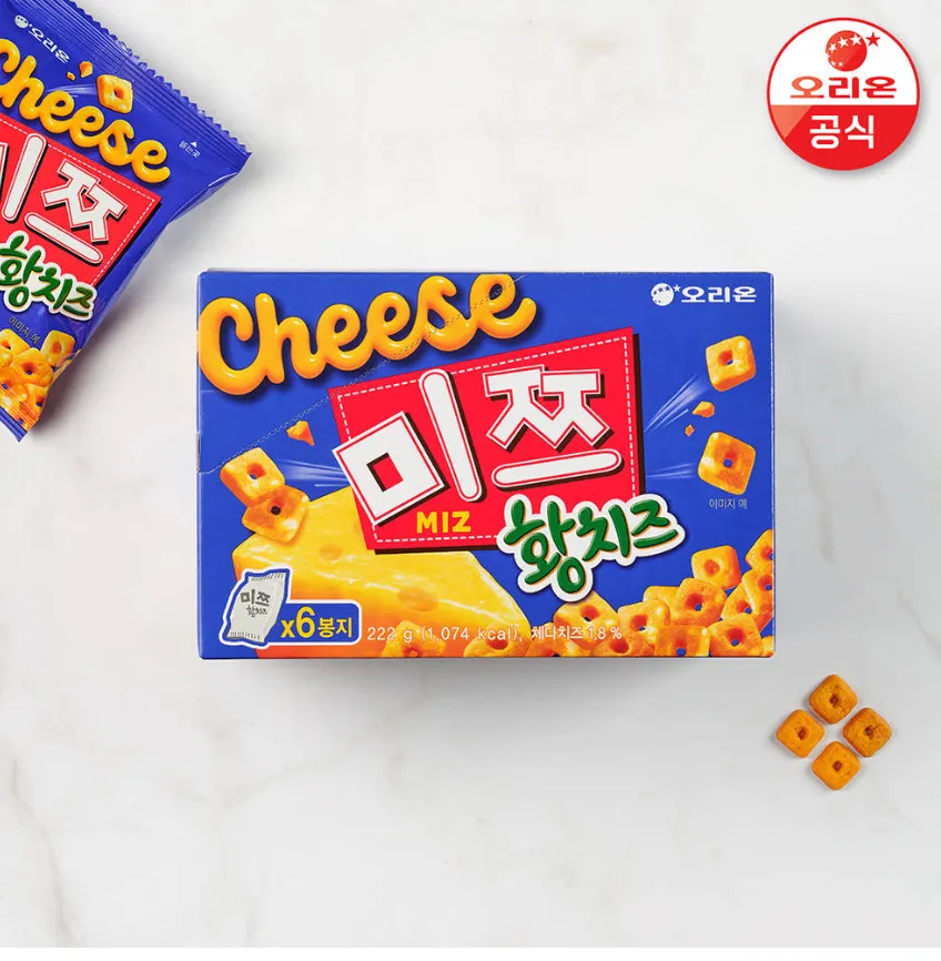 미쯔 황치즈 222g 4개