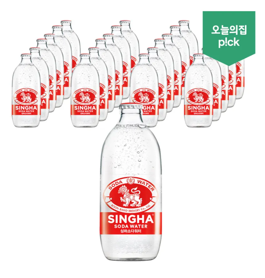 싱하 소다워터 325mlX24병