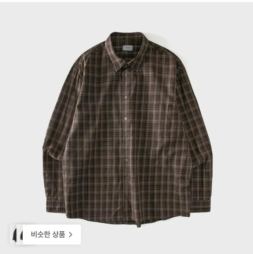 애습 코어 체크 셔츠