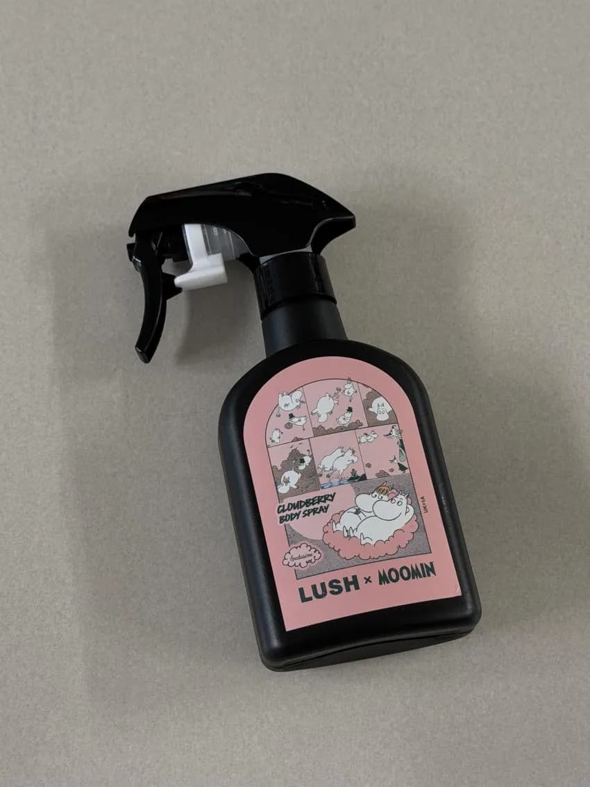 러쉬 x 무민 클라우드베리 바디 스프레이 200ml