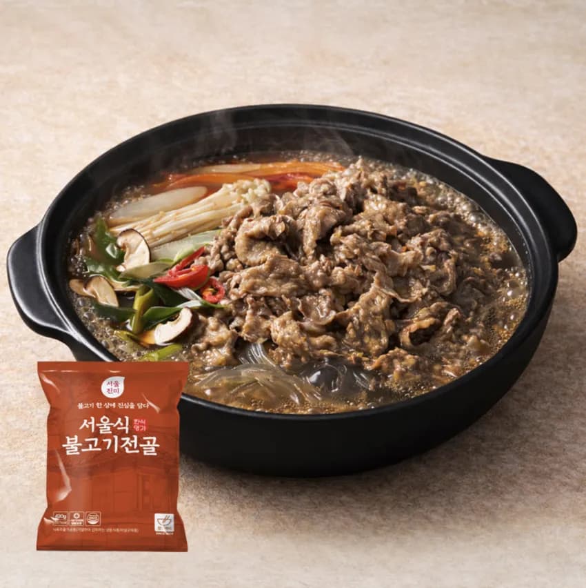 서울식 소불고기 전골420g