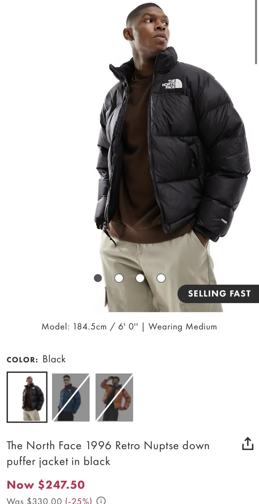 노스페이스 눕시 $185, 조공용 베스트 $128 등