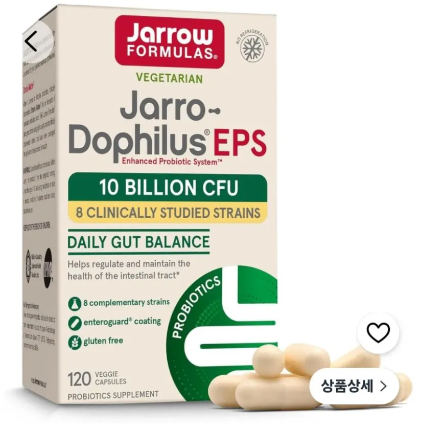 쿠팡/자로우 포뮬러스 도피러스 유산균 100억 120정