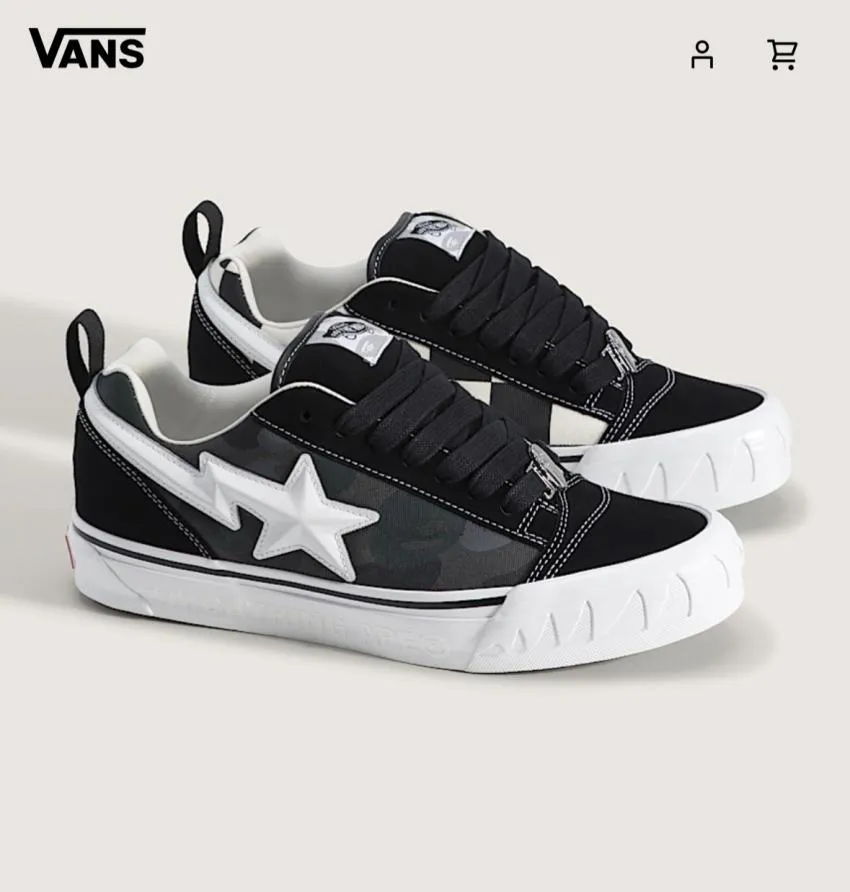 BAPE VANS KNU SKOOL 12시