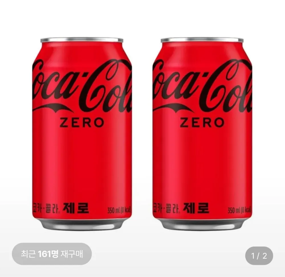 코카콜라 제로 350ml캔 24개입