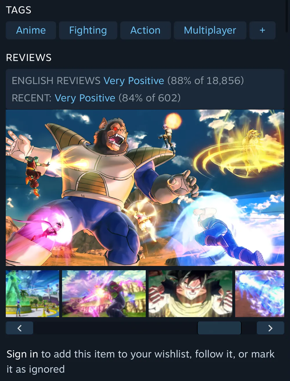 DRAGON BALL XENOVERSE 2