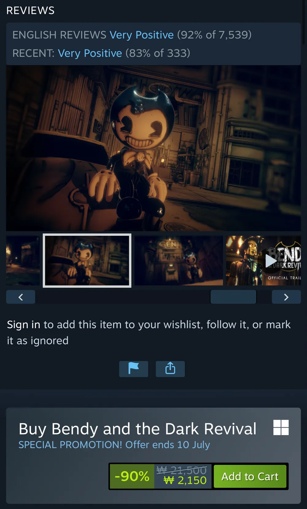 Bendy and the Dark Revival