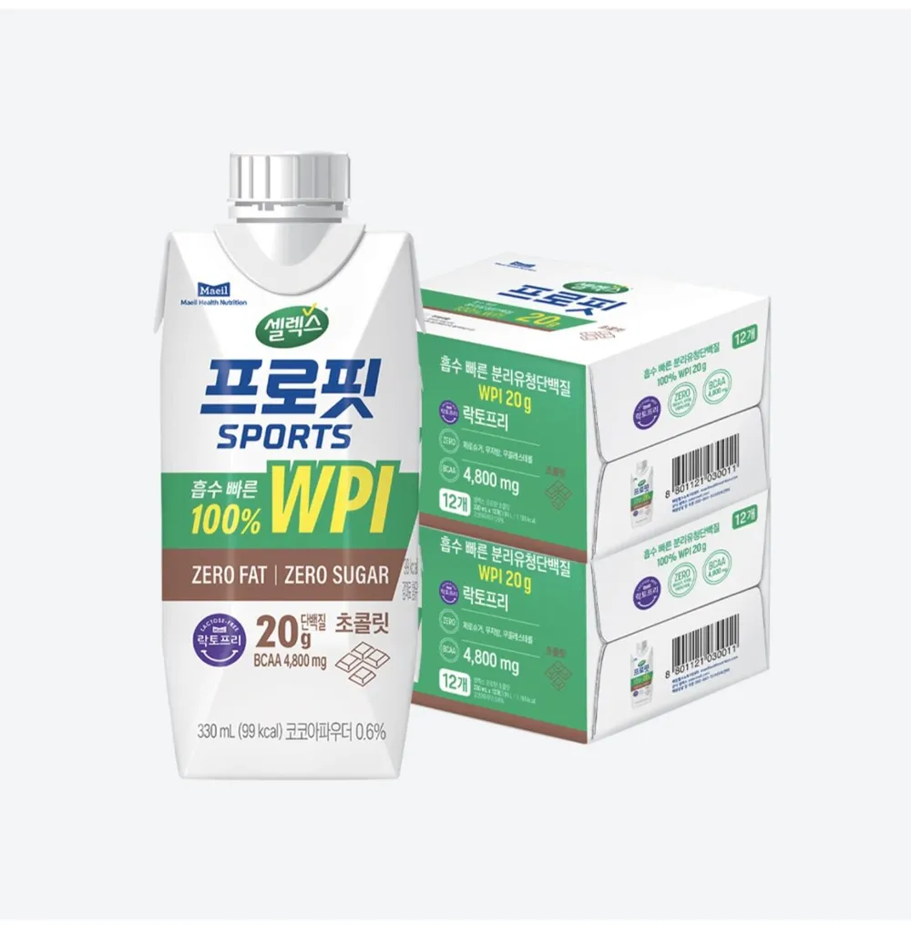 셀렉스 프로핏 WPI 초콜릿 330ml x 24팩