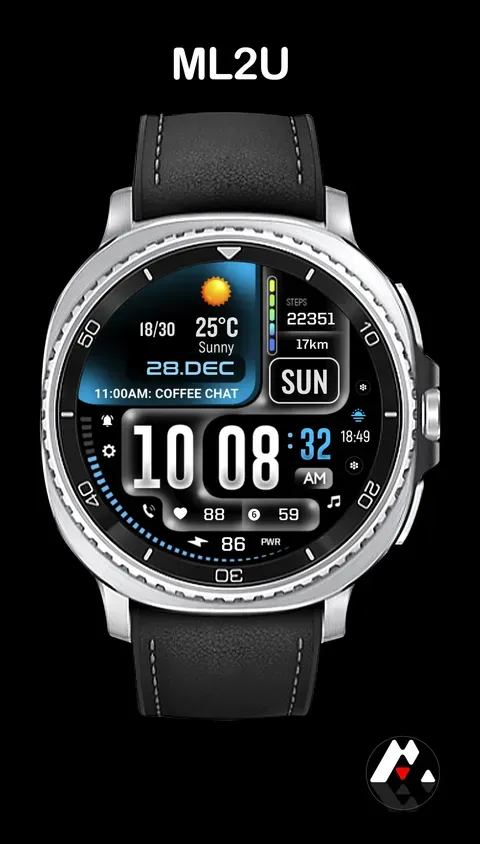 갤럭시 워치 ML2U 367 Watch Face