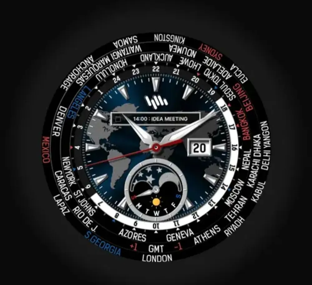 samwatch signature world 워치페이스 외 5종