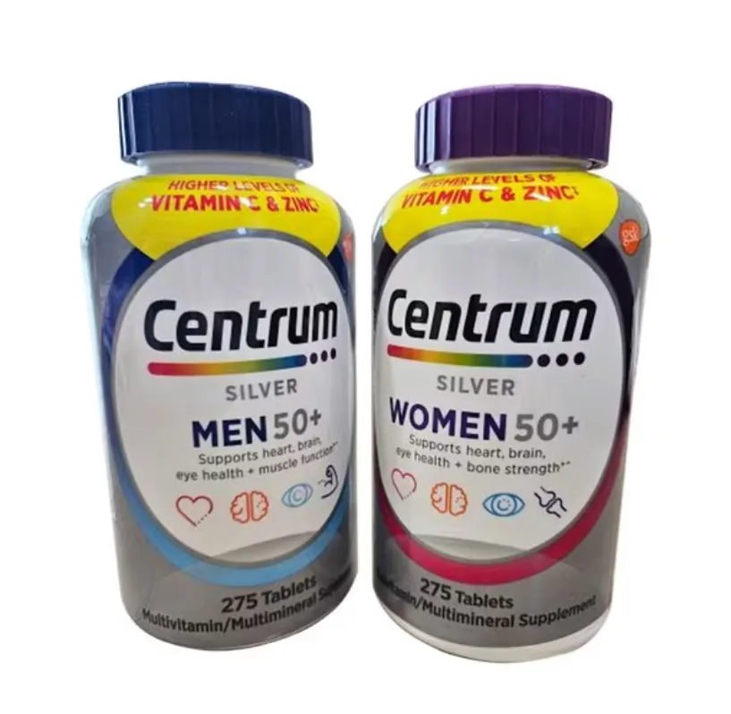 Centrum 센트룸 실버 50+ 멀티비타민 275정 남여세트