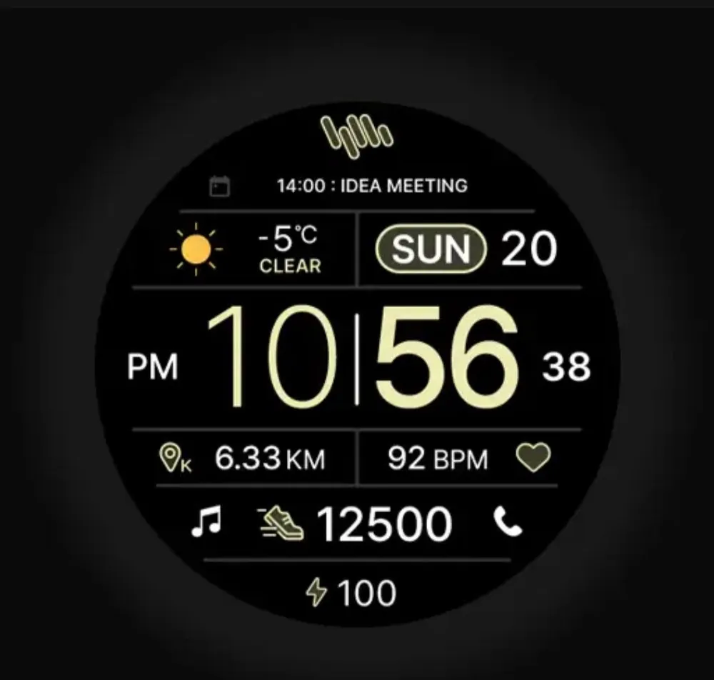 samwatch signature simple 워치페이스 외 7종