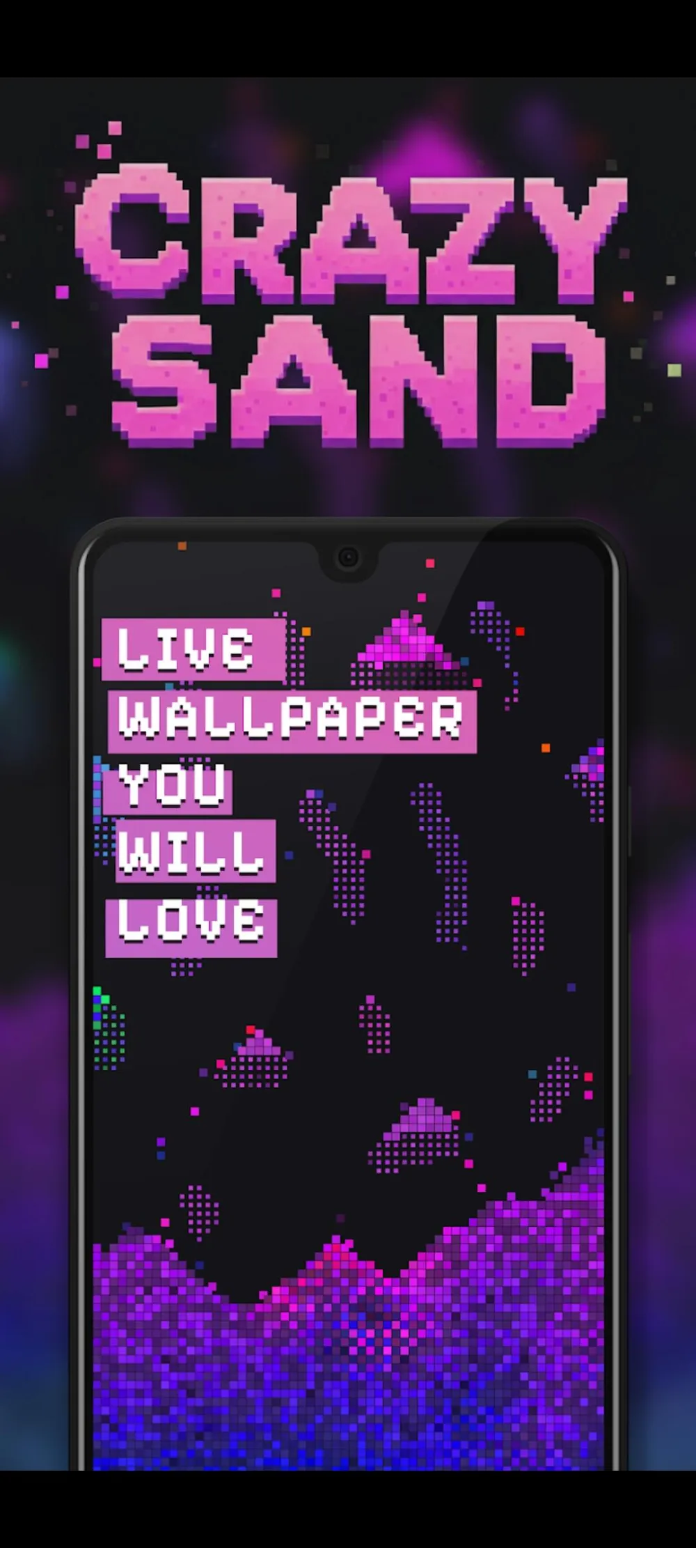 Crazy Sand - Live Wallpaper