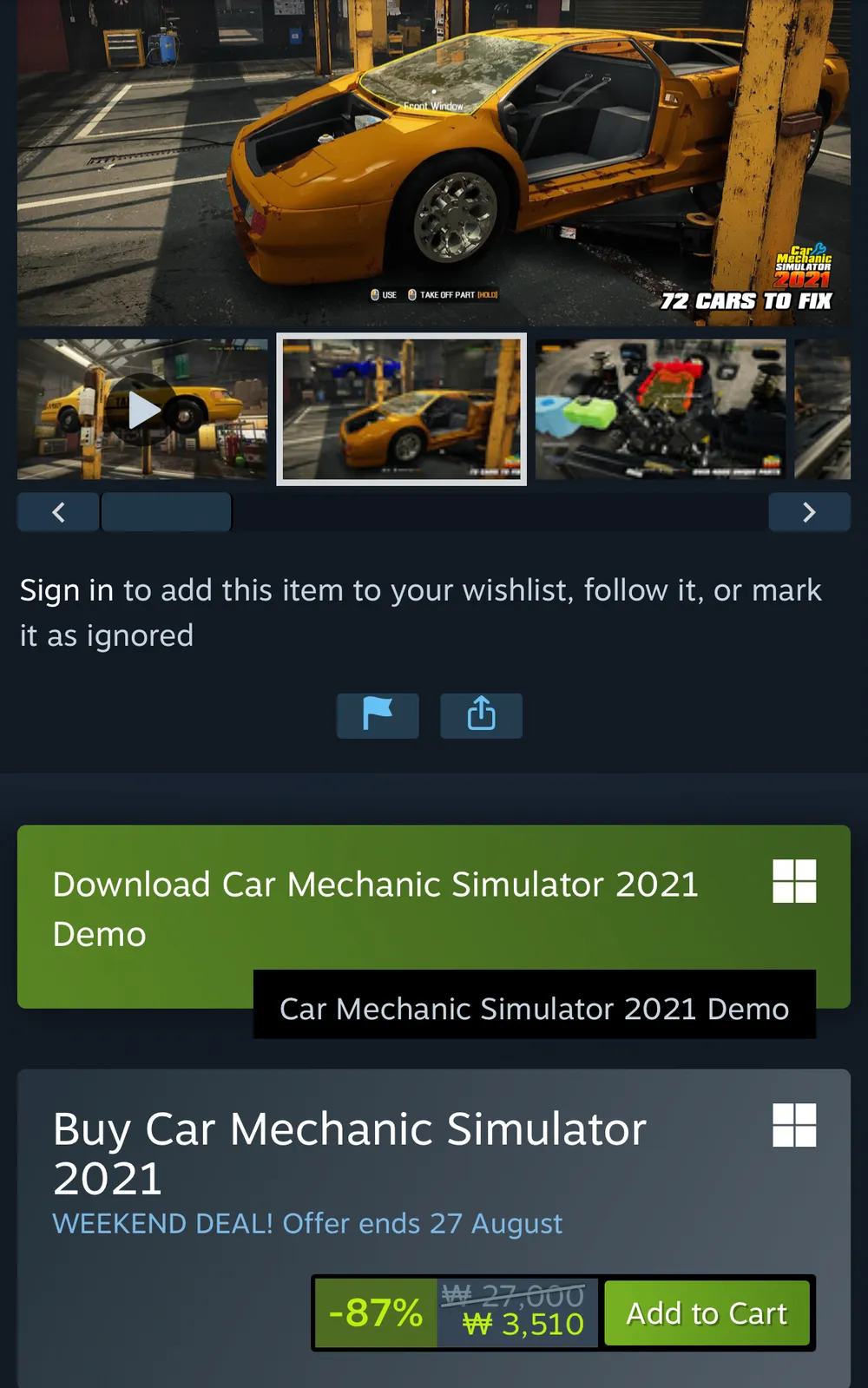 Car Mechanic Simulator 2021
