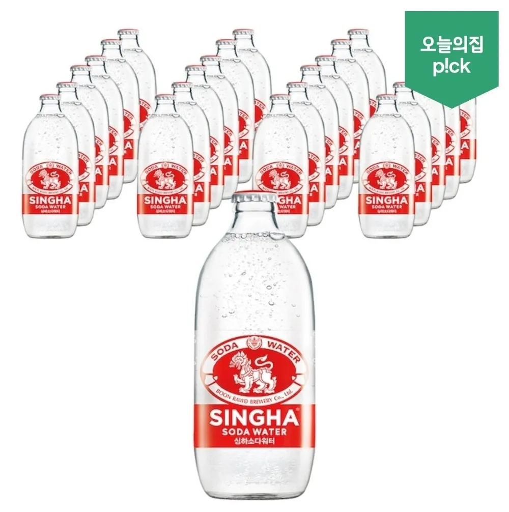 싱하 소다워터 탄산수 325ml 48병