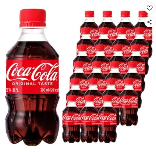 코카콜라 오리지널, 300ml, 24개