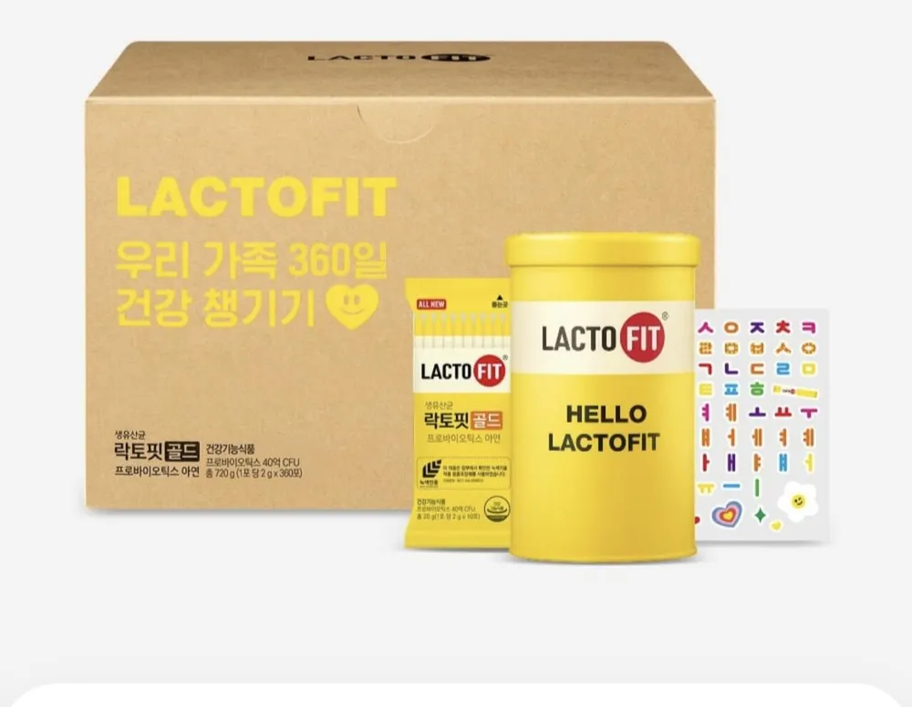 종근당건강 락토핏 골드 360포 기획세트