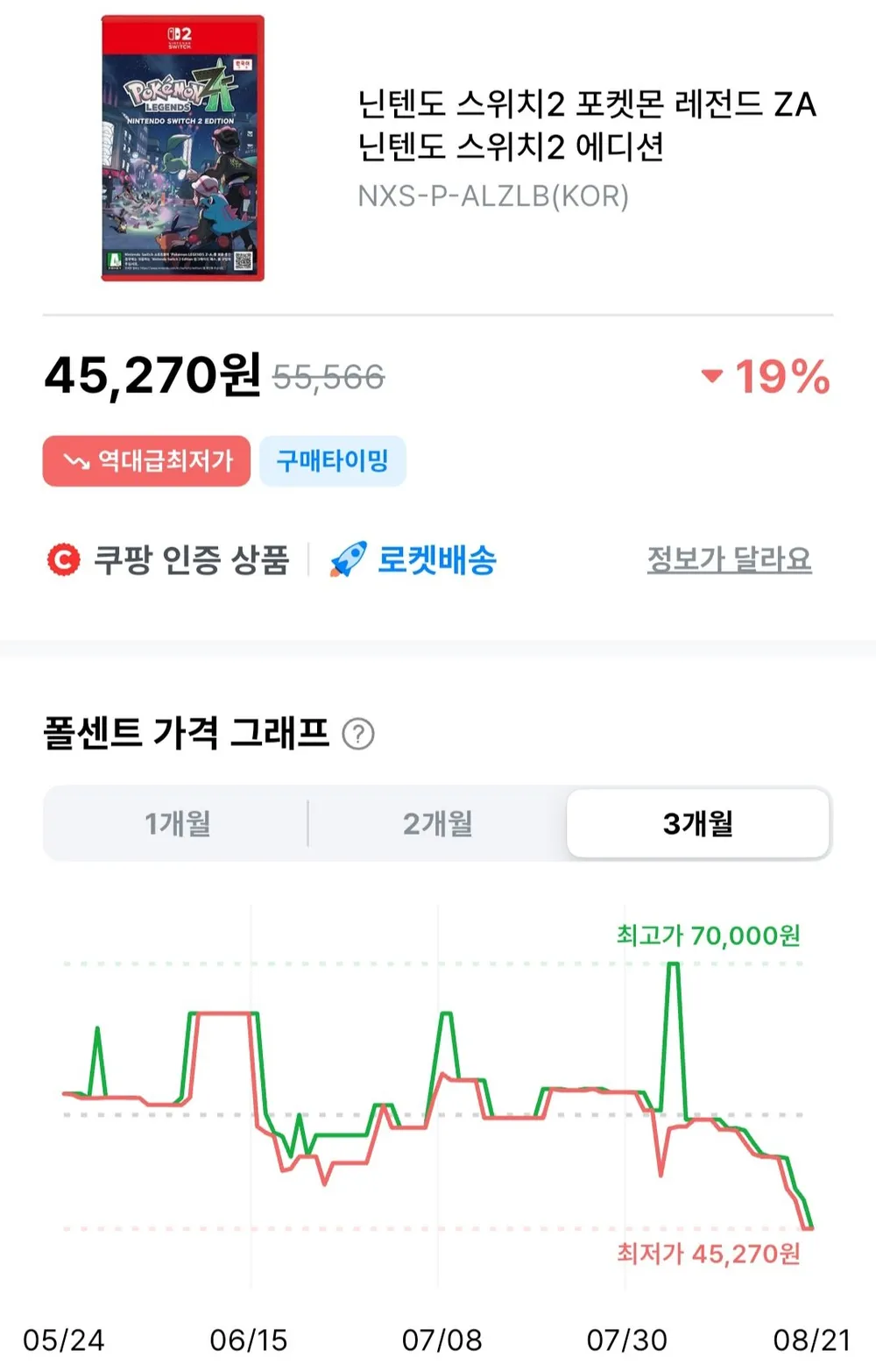스위치2 포켓몬스터ZA