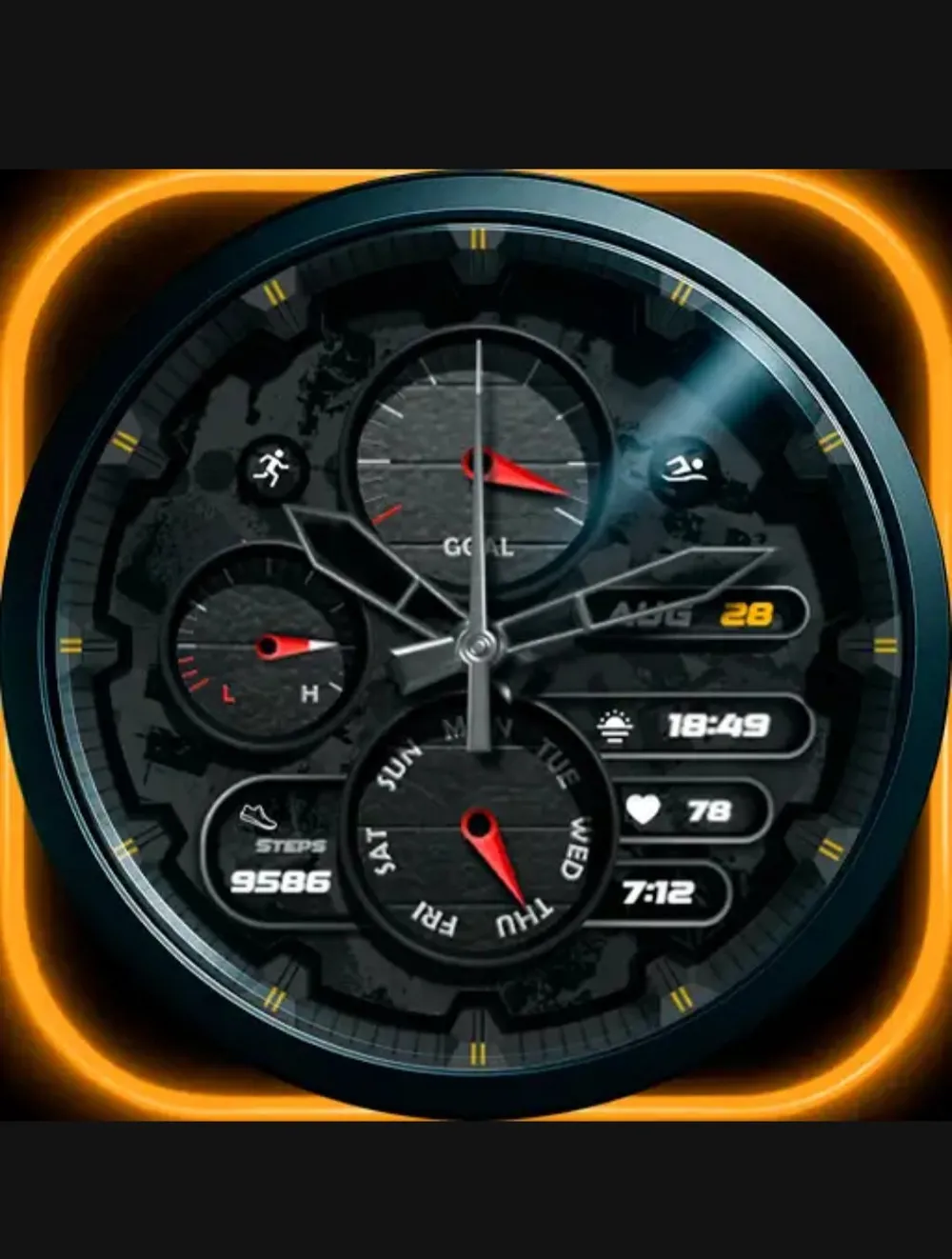 PhantomEdge 워치페이스