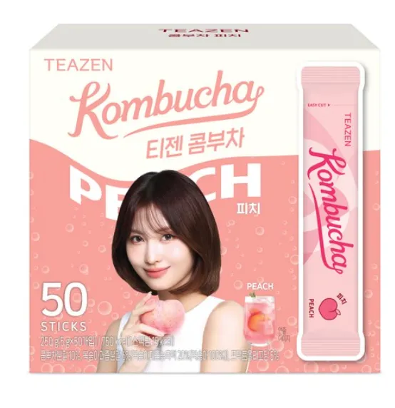 티젠 콤부차 피치 50개입