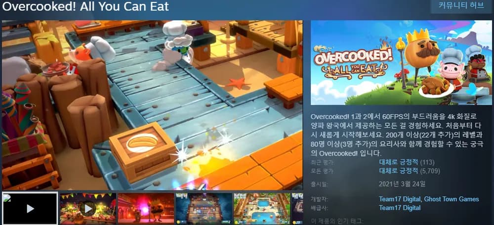 Overcooked! All You Can Eat