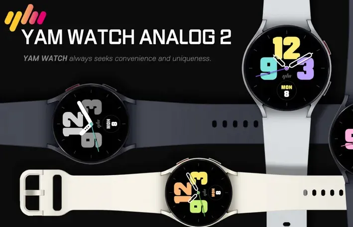 YamWatch Analog 2 워치페이스