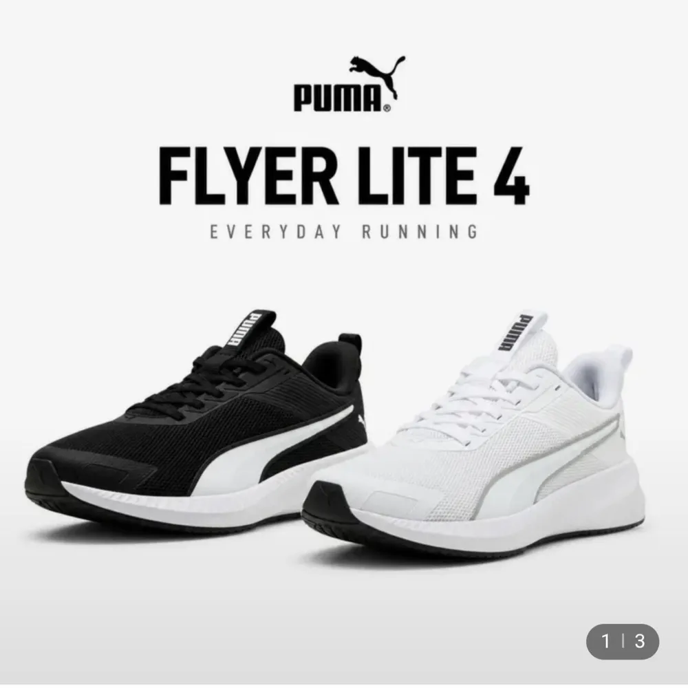 푸마 남여공용 경량 워킹화 FLYER LITE 4