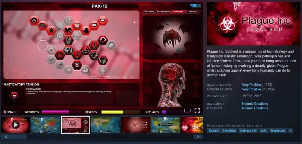 Plague Inc: Evolved
