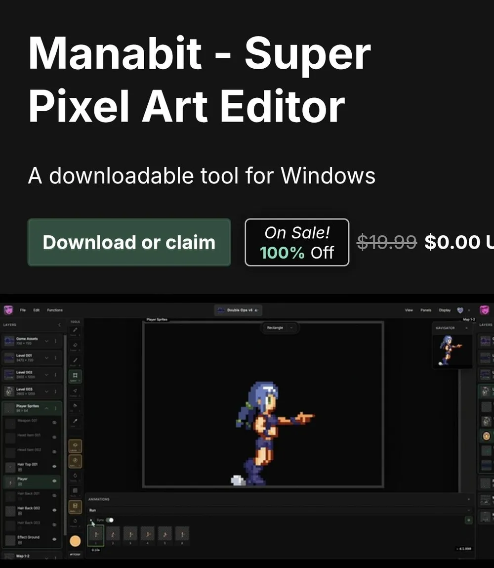 Manabit - Super Pixel Art Editor