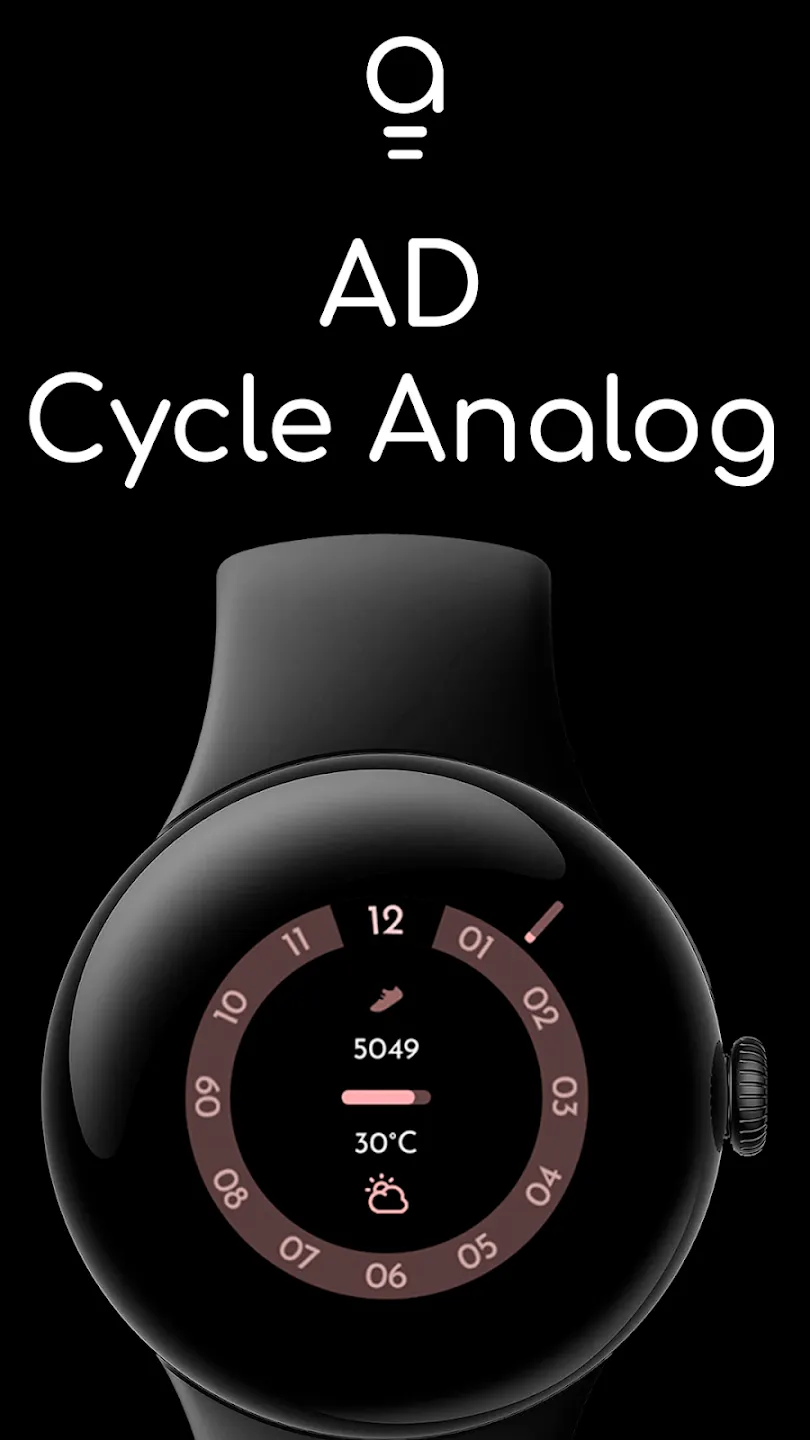 갤워치 워치페이스 AD Cycle Analog 등 2종