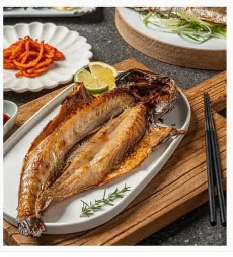 반건조 민어 5마리 (31cm내외) 1.4kg 해풍에 말린 자연산 민어