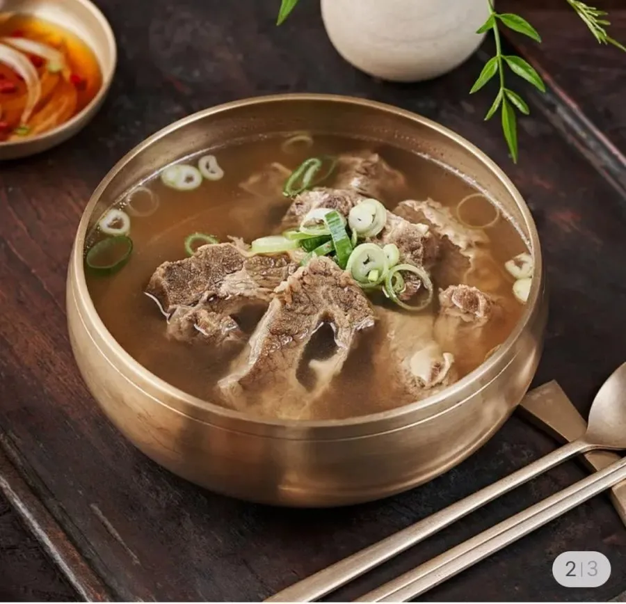 뼈없는갈비탕 800g 6개