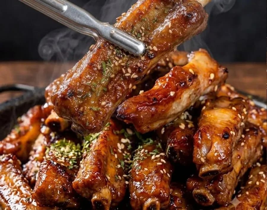 숯불바베큐쪽갈비 500G x 2팩