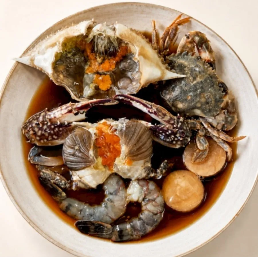 모듬게장 2.5kg 암꽃게 돌게 블랙타이거새우 관자