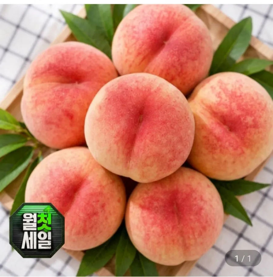 딱딱이 경봉 복숭아 4kg내외
