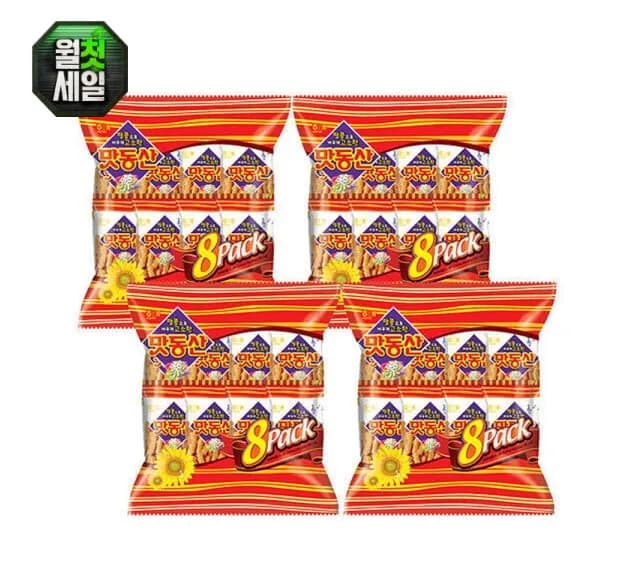 맛동산 8팩 4봉 1216g (38g 32봉)