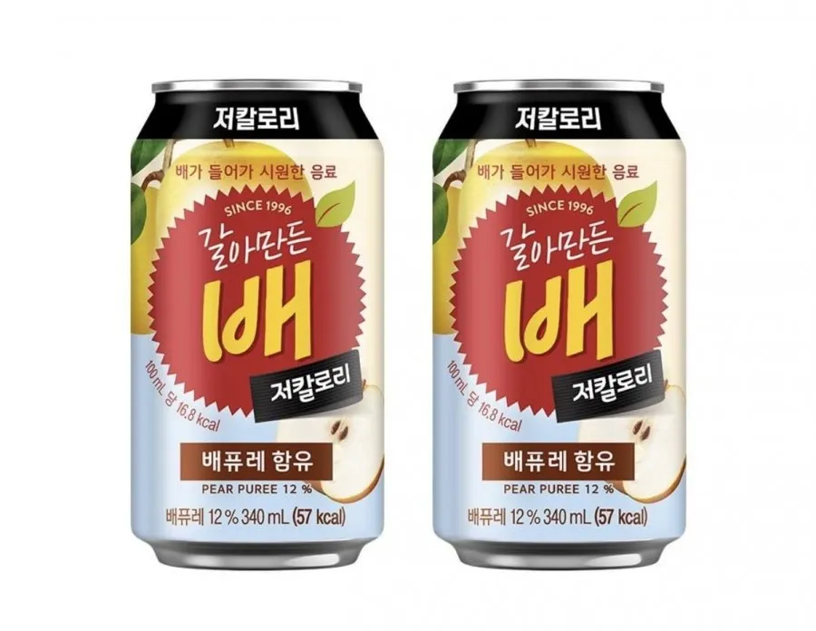 갈아만든 배 저칼로리 340ml x 24캔