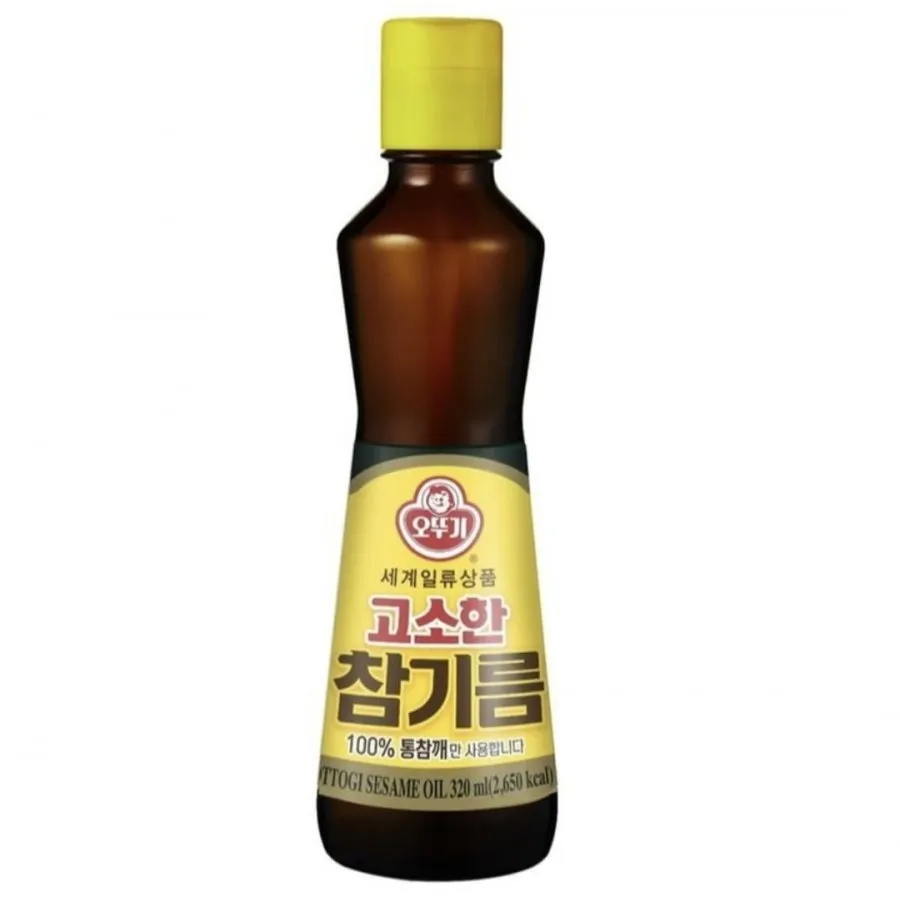 오뚜기 고소한참기름 320ml 4병