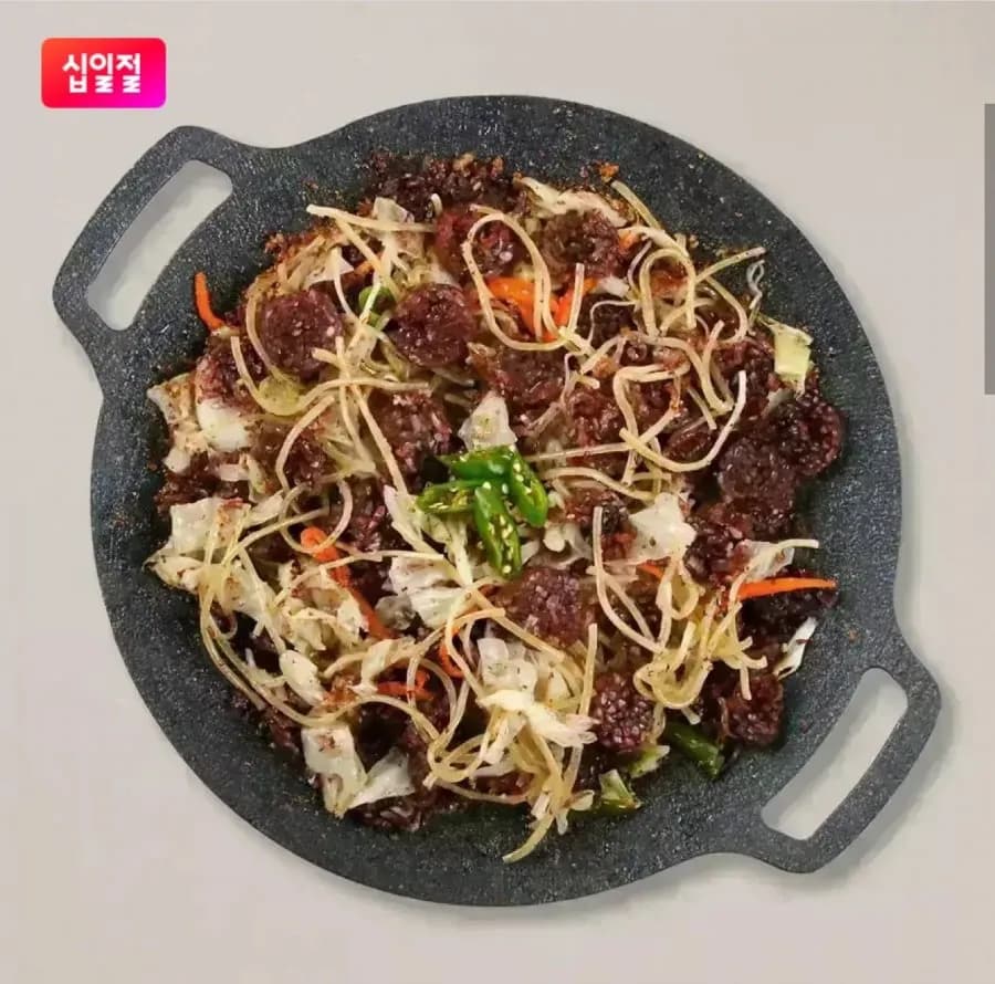 미림통통 백순대 볶음 2~3인분 순대+곱창+간